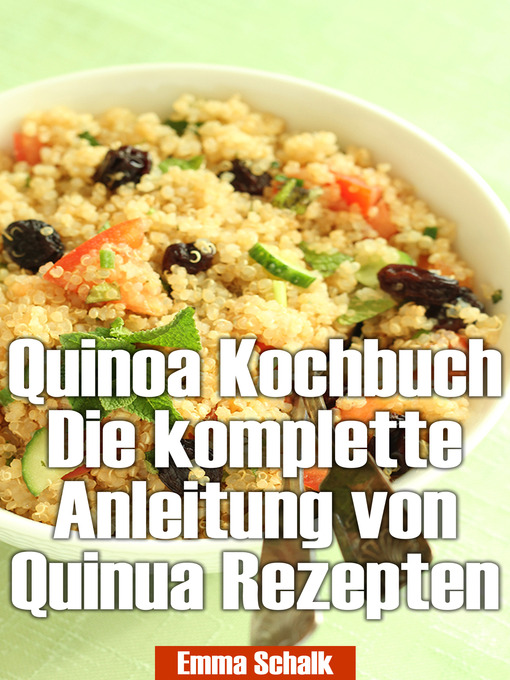 Cover image for Quinoa Kochbuch